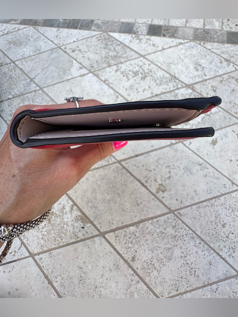 NWOT Kate Spade Slim Red Wallet - Picture 4 of 10